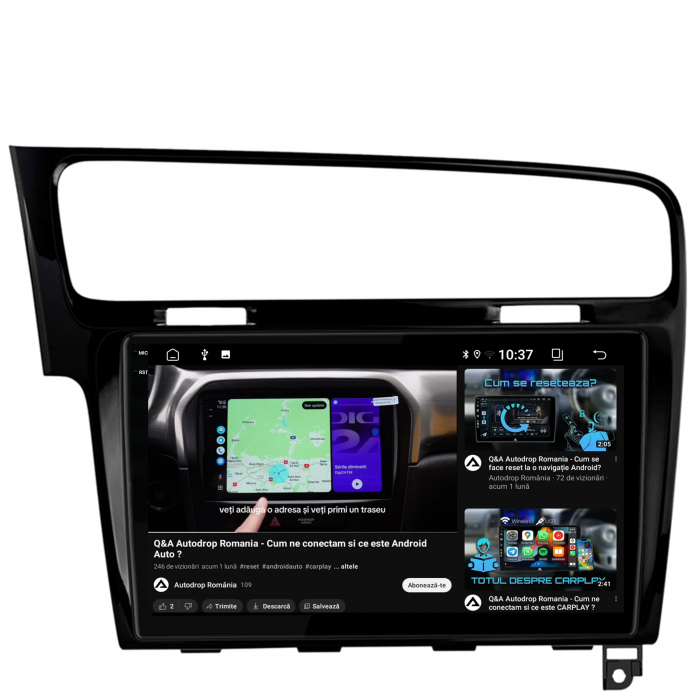 Carplay Android OS Volkswagen Golf 7 B | AutoDrop.ro [9]