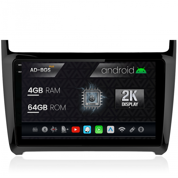 Carplay Android OS Volkswagen Polo 4GB | AutoDrop.ro [1]