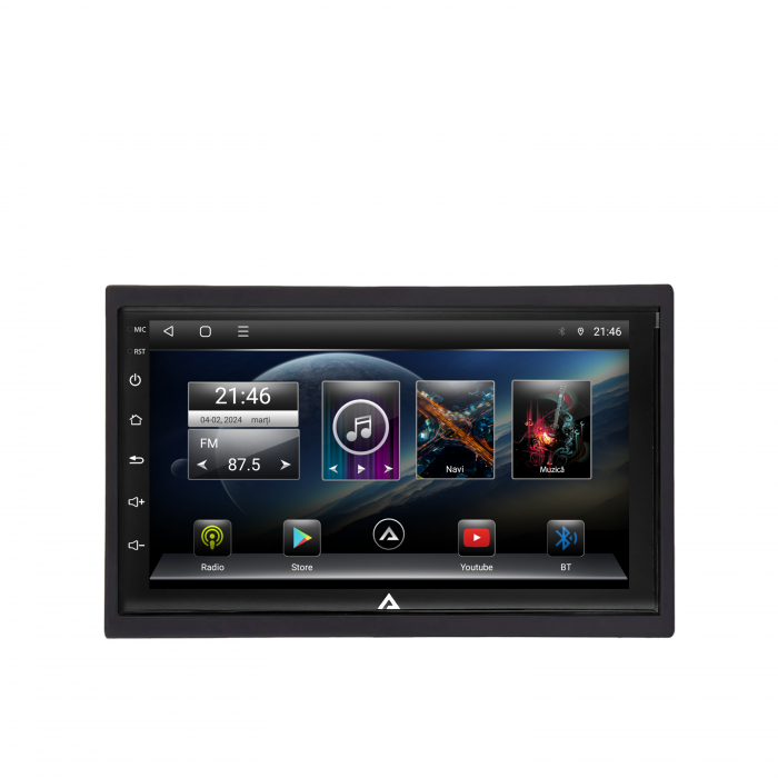 Navigatie Auto GPS All-in-One 2DIN, Android - AD-BGP1002 [2]