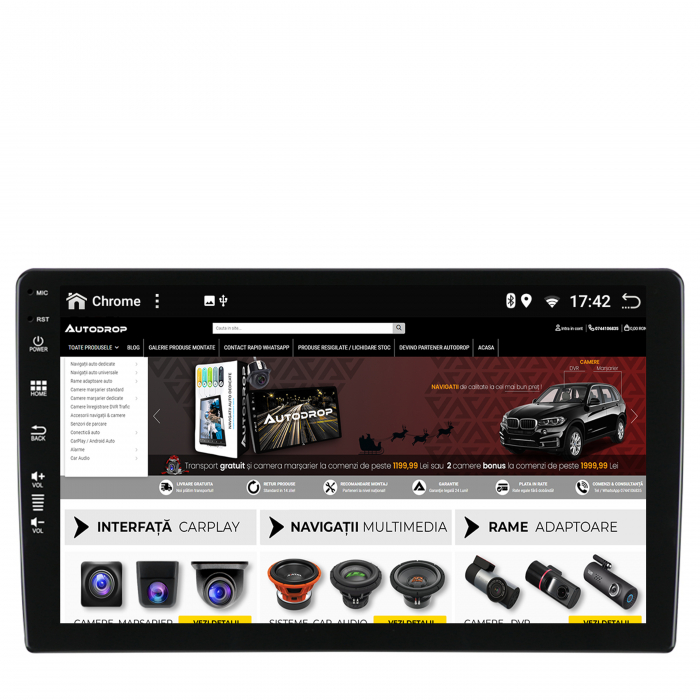 All-in-one ecran 10.1 Inch Android QLED | AutoDrop.ro [11]
