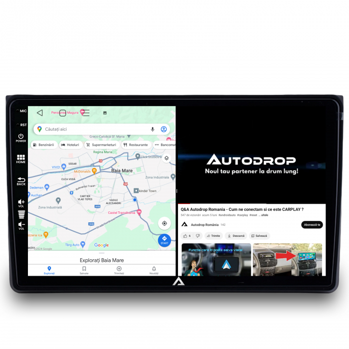 Navigatie Android 12 A4(B6/B7) / Seat Exeo | AutoDrop.ro [9]