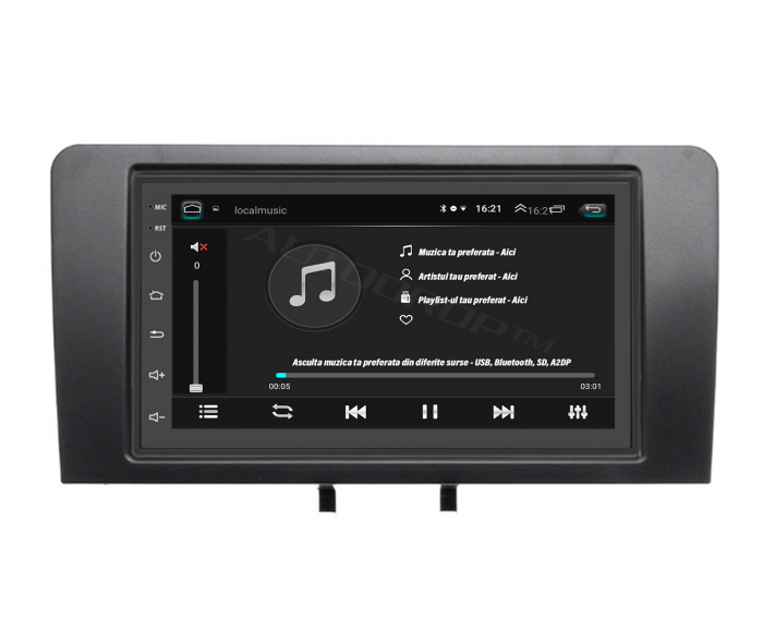 Navigatie Dedicata Audi A3 7 Inch Android | AutoDrop.ro [4]