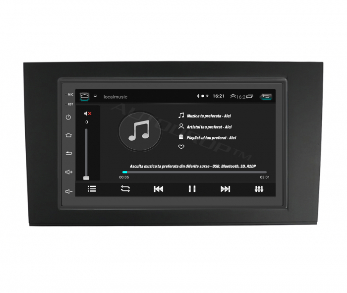 Navigatie Dedicata Audi A4 7 Inch Android | AutoDrop.ro [5]