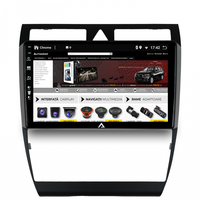 Navigatie Android 12 Audi A6 QLED 1280x720 | AutoDrop.ro [6]