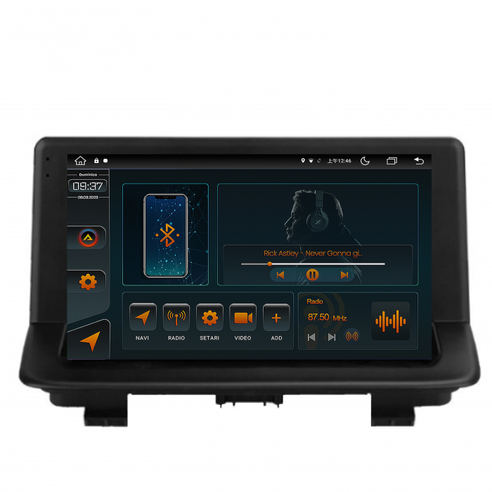 Navigatie 2K Android 13 Audi Q3 4+64GB | AutoDrop.ro [2]