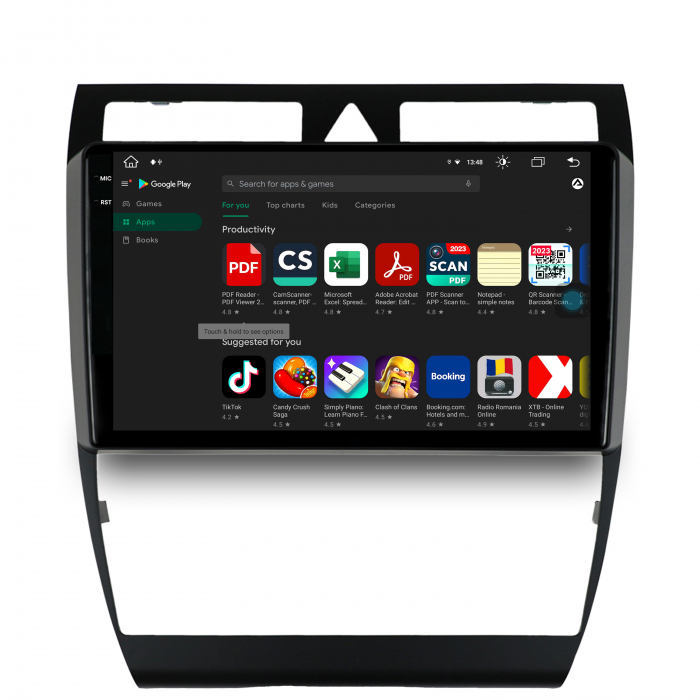 Navigatie 2K Android 13 Audi A6 8+256GB | AutoDrop.ro [11]