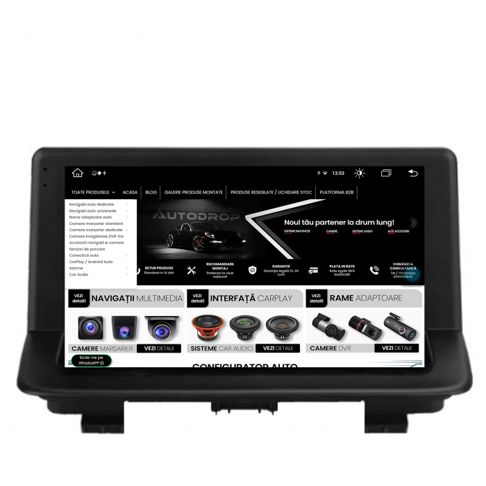 Navigatie Android 13 Audi Q3 8+256GB | AutoDrop.ro [4]