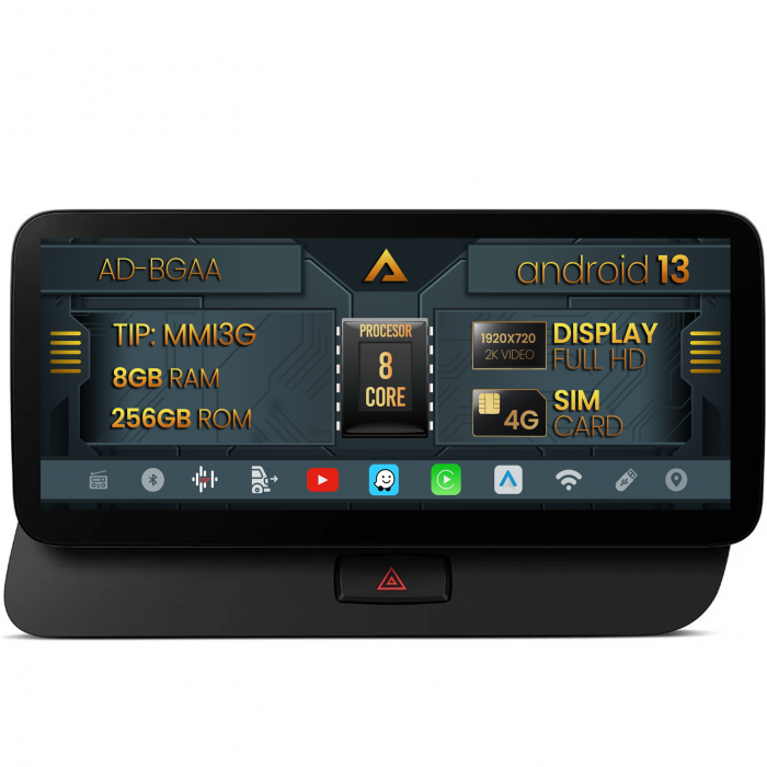 Multimedia Android 13 Audi Q5 (2009-2017), MMI3G [2]
