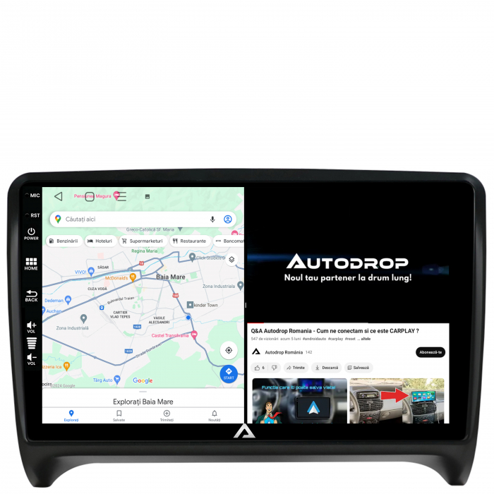Carplay Carpad Android 12 Audi TT | AutoDrop.ro [11]