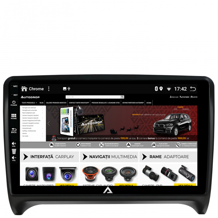 Navigatie Android 12 Audi TT 1280x720 QLED| AutoDrop.ro [9]