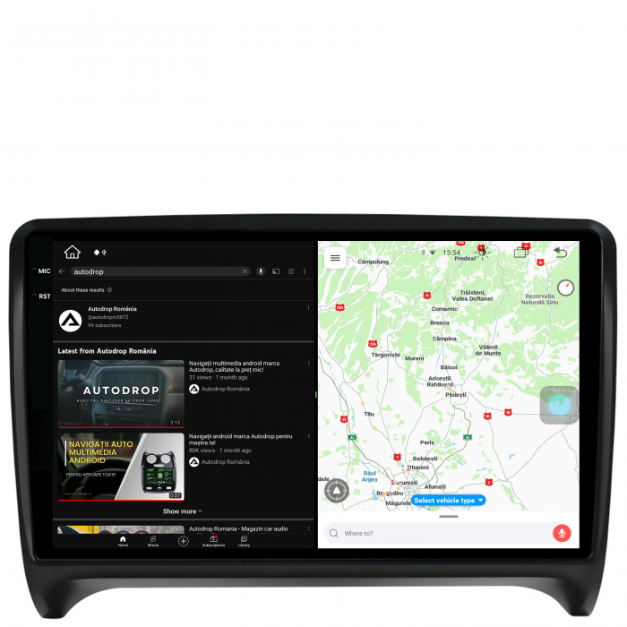 Navigatie 2K Android 13 Audi TT 8+256GB | AutoDrop.ro [7]
