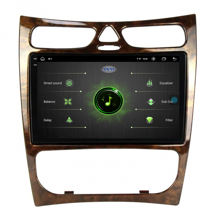 Navigatie Android 2K Mercedes Benz CLK W209 (2000-2005), 4+64GB | AutoDrop.ro [10]