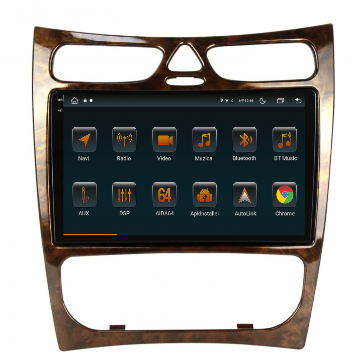 Navigatie Android 2K Mercedes Benz CLK W209 (2000-2005), 4+64GB | AutoDrop.ro [3]