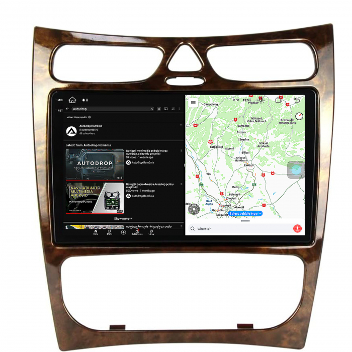 Navigatie Android 2K Mercedes Benz CLK W209 (2000-2005), 4+64GB | AutoDrop.ro [7]