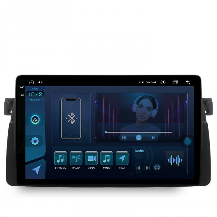 Navigatie 2K Android 13 BMW E46 8+256GB | AutoDrop.ro [2]