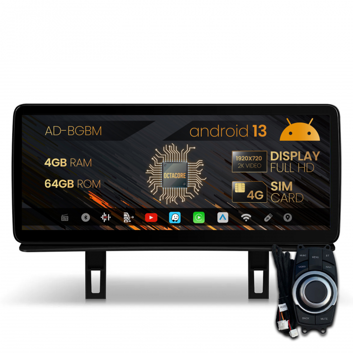 Navigatie Android 13 BMW Seria 1 12,3" inch | AutoDrop.ro [2]