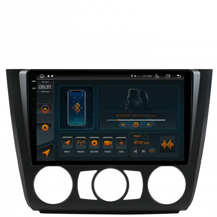 Navigatie 2K Android 13 BMW Seria 1 4GB M AC | AutoDrop.ro [2]