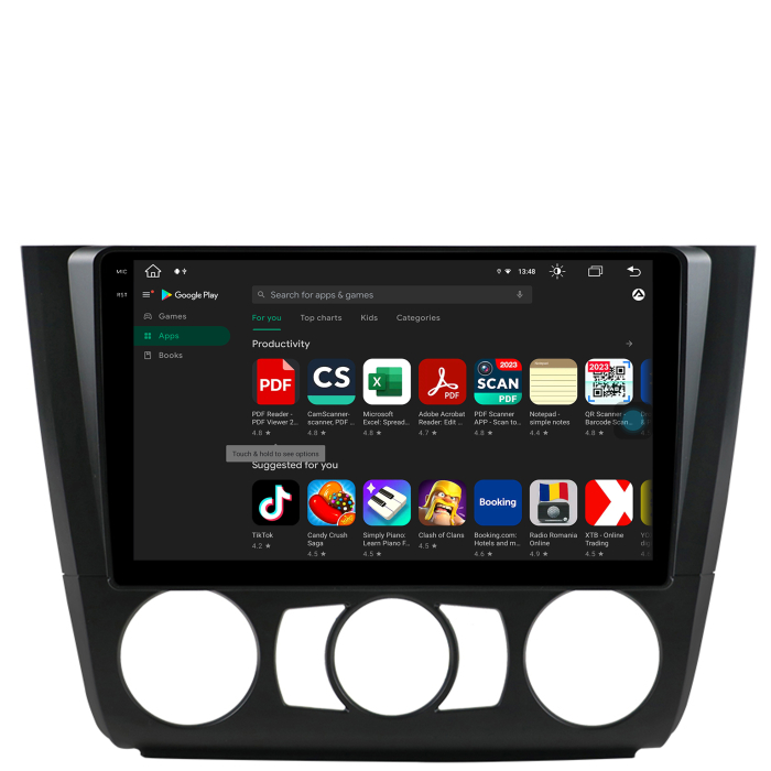 Navigatie 2K Android 13 BMW Seria 1 8GB M AC | AutoDrop.ro [8]