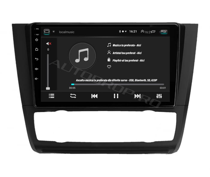 Navigatie Android BMW Seria 1 E87 AC | AutoDrop.ro [6]