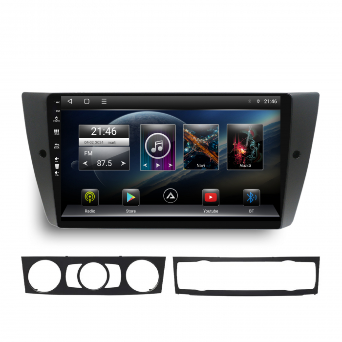 Carplay Android 12 BMW Seria 3 E90/91/92 | AutoDrop.ro [2]