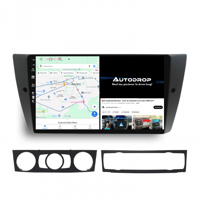 Carplay Android 12 BMW Seria 3 E90/91/92 | AutoDrop.ro [8]