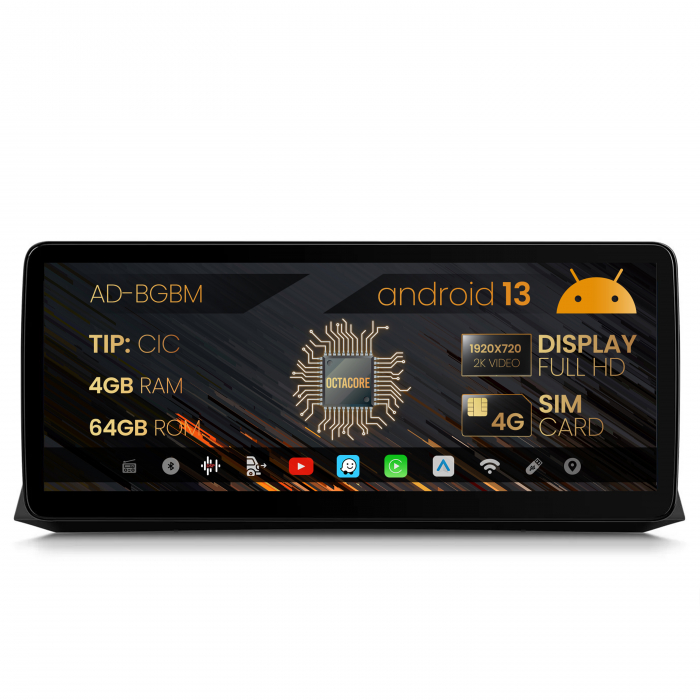 Navigatie Android 13 BMW Seria 5 12,3" inch | AutoDrop.ro [2]
