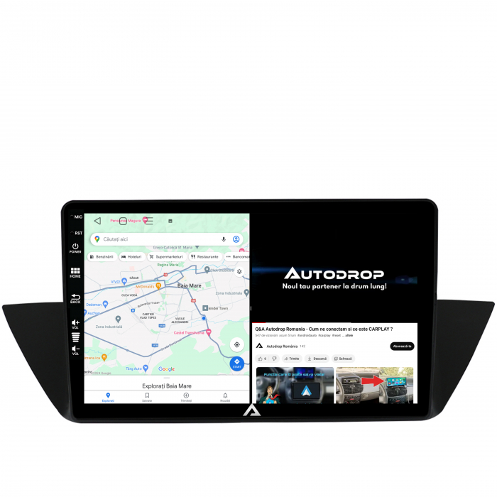 Carplay Carpad Android 12 BMW X1 | AutoDrop.ro [7]