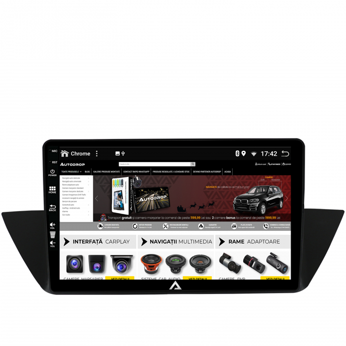 Navigatie Android 12 BMW X1 QLED 1280x720| AutoDrop.ro [6]