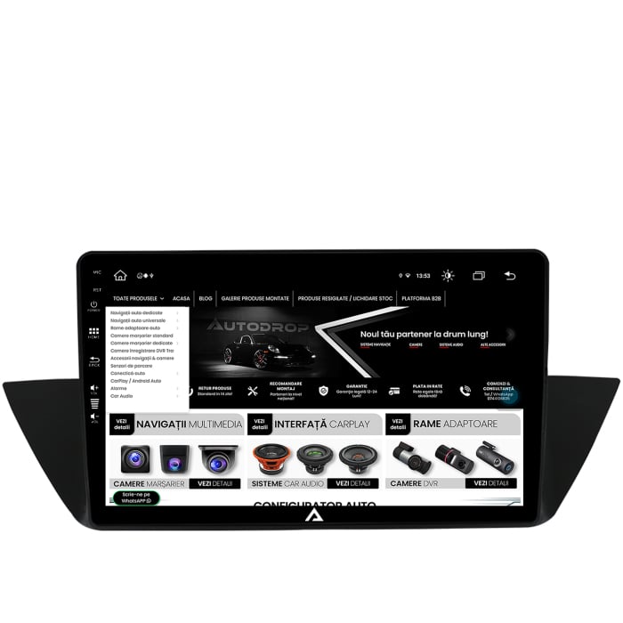 Navigatie Android BMW X1 8+256GB | AutoDrop.ro [4]