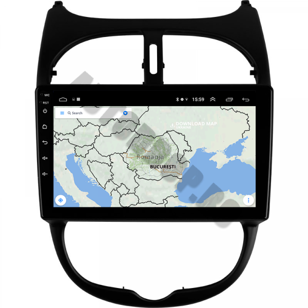 Navigatie Peugeot 206 Android 1+16GB | AutoDrop.ro [7]