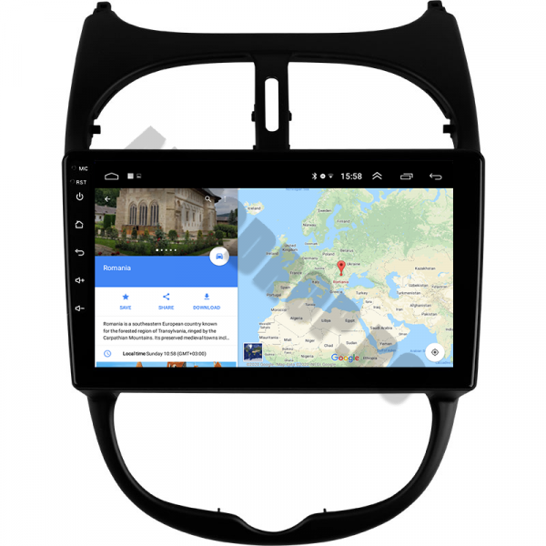 Navigatie Peugeot 206 Android 1+16GB | AutoDrop.ro [8]