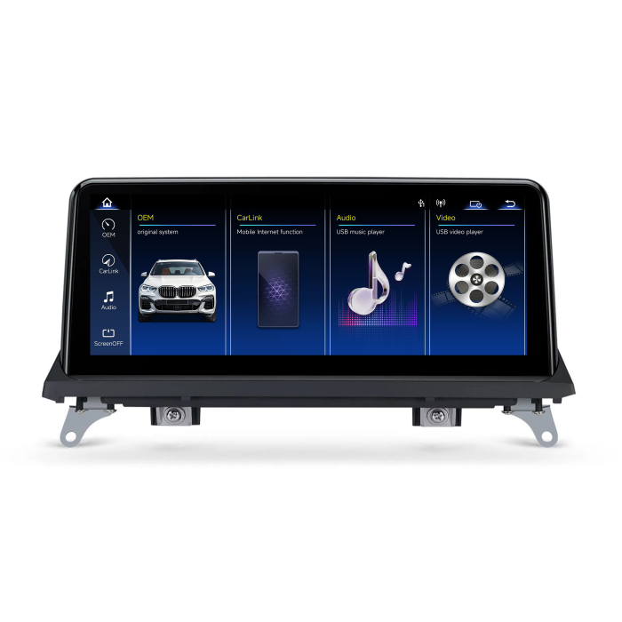 Navigatie BMW X5 E70 / X6 X71 (2007-2010), Linux OS & OEM, Varianta CCC, CarPlay & Android Auto Wireless, MirrorLink, Camera AHD, 12.3 Inch - AD-BGBM10LXICC+AD-BGRKITBMI102 [2]