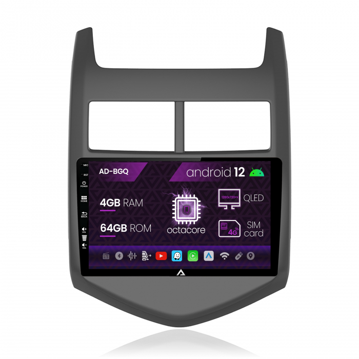 Navigatie Android 12 Chevrolet Aveo 2 QLED | AutoDrop.ro [2]