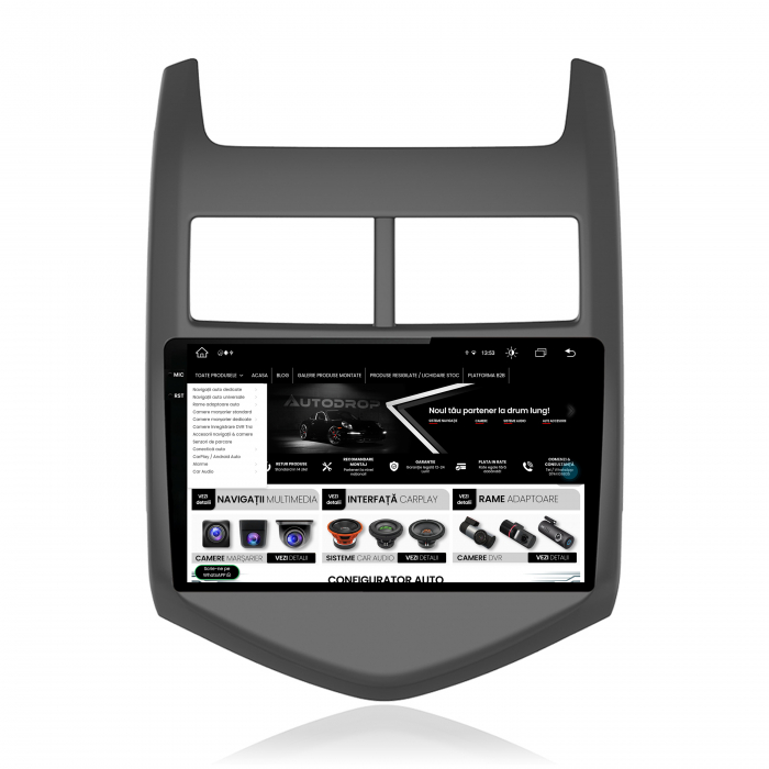 Navigatie 2K Android 13 Chevrolet Aveo 2 8GB | AutoDrop.ro [11]