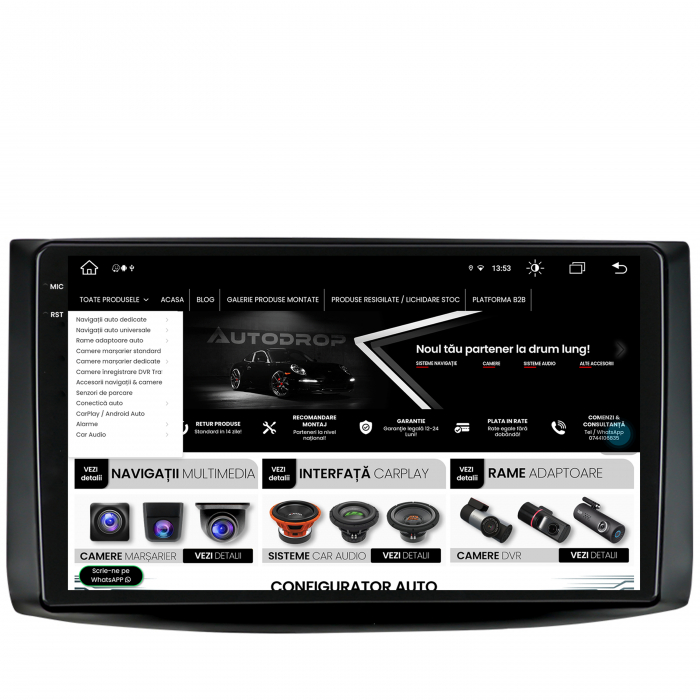 Navigatie 2K Android 13 Chevrolet Aveo 8GB | AutoDrop.ro [13]