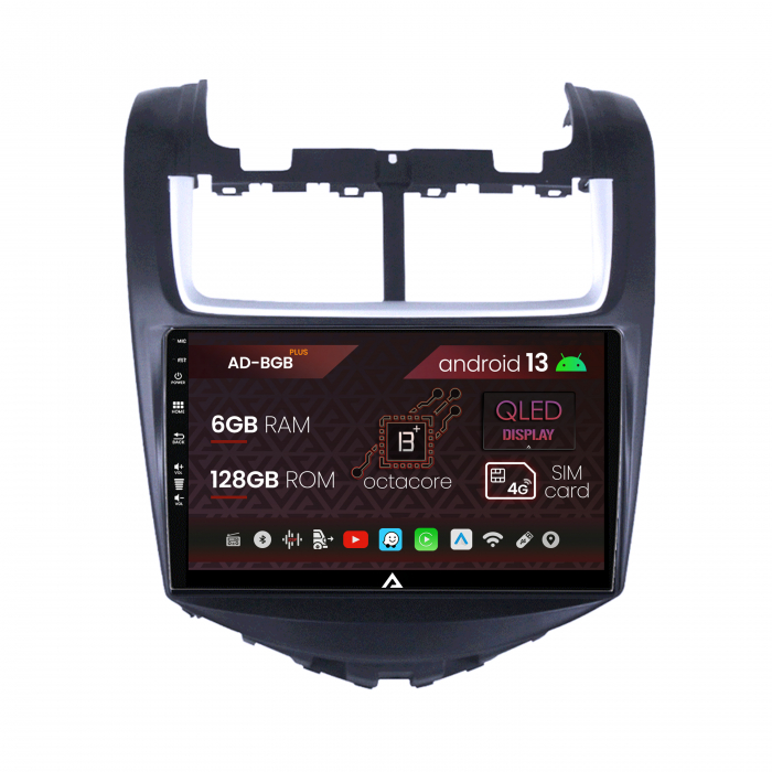 Navigatie Android 12 Chevrolet Aveo (2014-2017) 6+128GB | AutoDrop.ro [1]