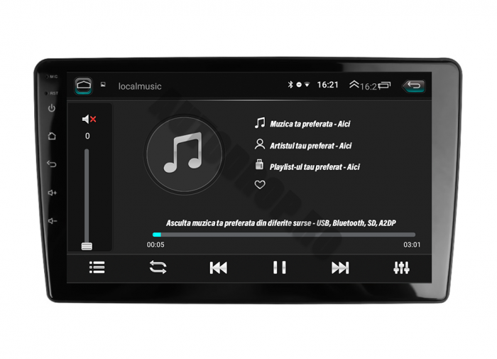 Navigatie Peugeot 307 cu Android 1GB | AutoDrop.ro [11]