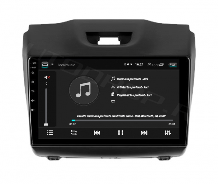 Navigatie Isuzu D-MAX 2015+ 1GB | AutoDrop.ro [13]