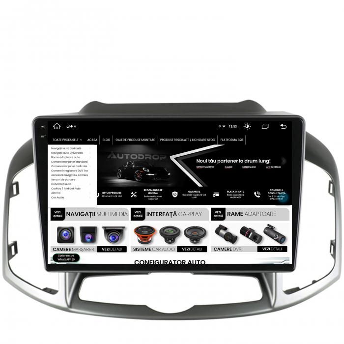Navigatie 2K Chevrolet Captiva (2011-2018) 4GB | AutoDrop.ro [9]