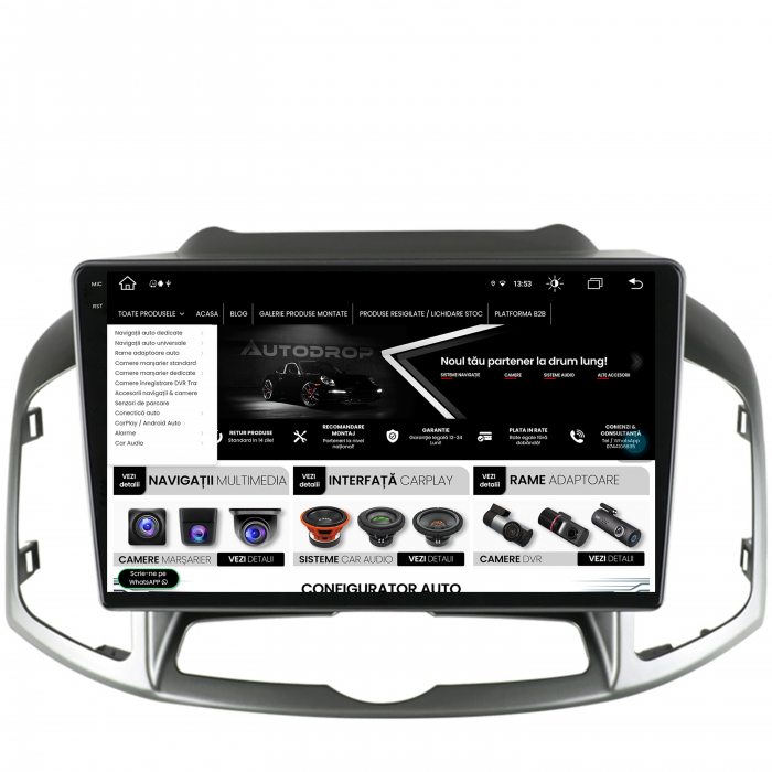 Navigatie 2K Chevrolet Captiva (2011-2018) 8GB | AutoDrop.ro [6]