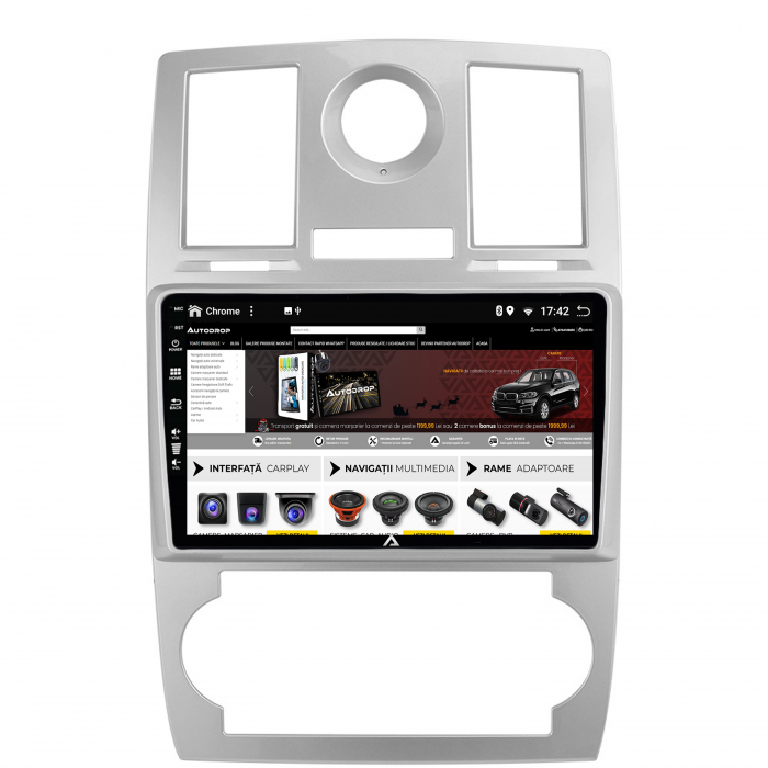 QLED Android Chrystler 300C 4+64GB | AutoDrop.ro [6]