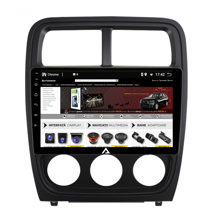 QLED Android Dodge Caliber 4+64GB | AutoDrop.ro [11]