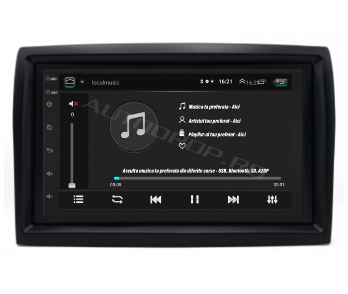 Navigatie Android Fiat Ducato 1+16GB | AutoDrop.ro [9]