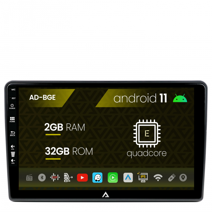 Navigatie citroen berlingo (2008-2019), android 11, e-quadcore 2gb ram + 32gb rom, 9 inch - ad-bge9002+ad-bgr001uni