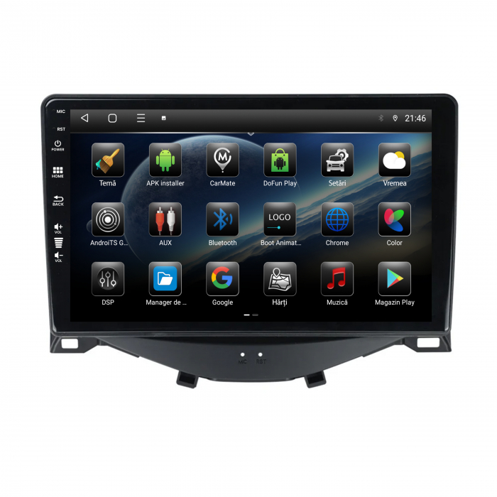 Navigatie Android Citroen C1 / Peugeot 108 / Toyota AYGO (2014-2022) 2GB | AutoDrop.ro [3]