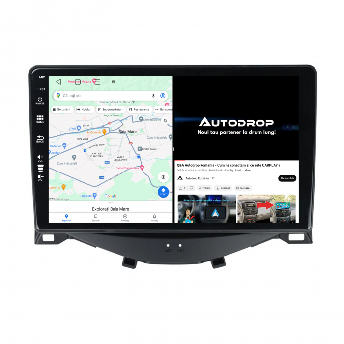 Navigatie Android Citroen C1 / Peugeot 108 / Toyota AYGO (2014-2022) 6GB | AutoDrop.ro [6]