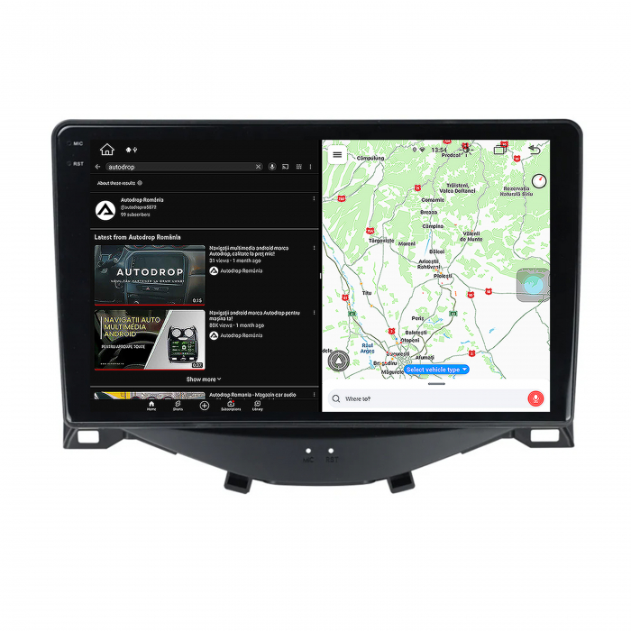 Navigatie 2K Android Citroen C1 / Peugeot 108 / Toyota AYGO (2014-2022) 8GB | AutoDrop.ro [7]