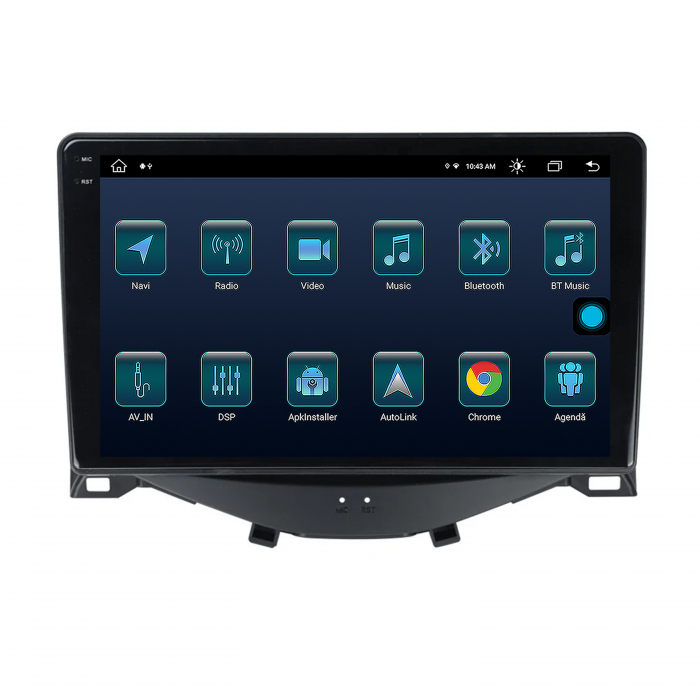 Navigatie 2K Android Citroen C1 / Peugeot 108 / Toyota AYGO (2014-2022) 8GB | AutoDrop.ro [3]