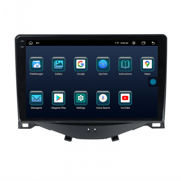 Navigatie 2K Android Citroen C1 / Peugeot 108 / Toyota AYGO (2014-2022) 8GB | AutoDrop.ro [4]