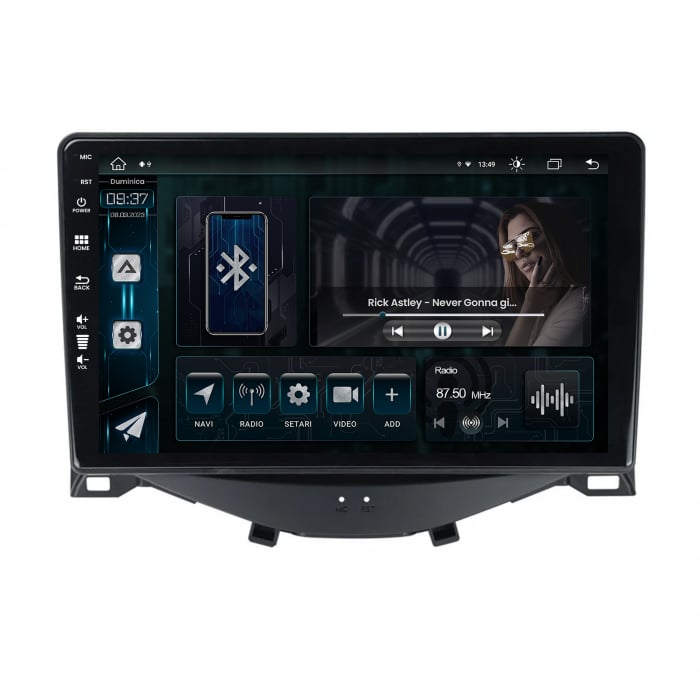 Navigatie Android Citroen C1 / Peugeot 108 / Toyota AYGO (2014-2022) 8GB | AutoDrop.ro [2]